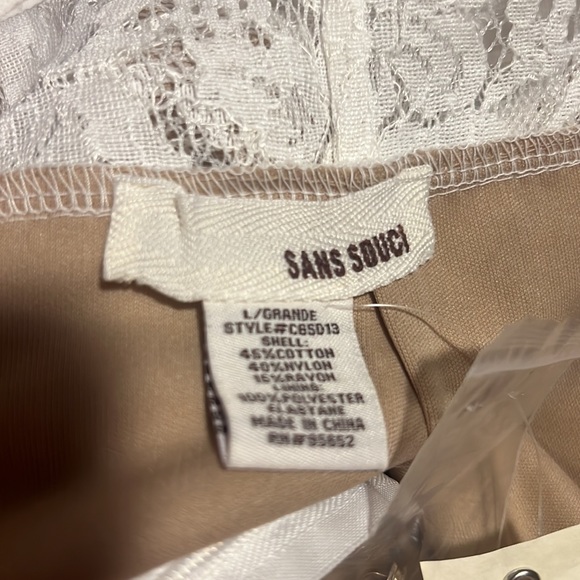 Cream Lace Halter Cocktail Dress | Wedding Guest | Bridal Shower | Boho | Size L - Picture 7 of 7